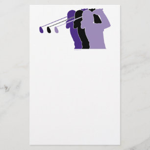 Woman Golfer Brevpapper