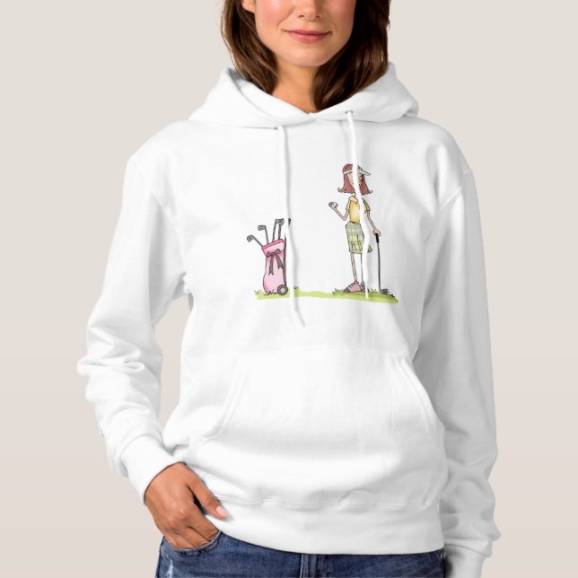 Woman Golfer T Shirt (Framsida)