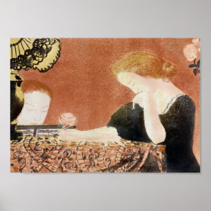 Woman Holding a Ro, Maurice Denis Poster