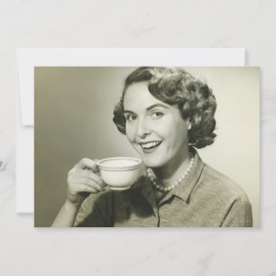 Woman Holding Kopp