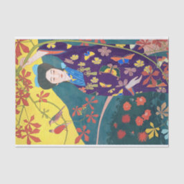 Woman i Blomsterträdgården, Goyō Hashiguchi
