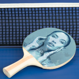 "Woman in Blue" Pingisracket