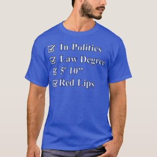 Woman in Politics girl T Shirt