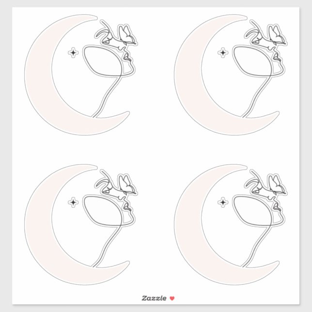 Woman Klistermärken (Ark)