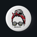 Woman Lacrosse Bandana Sungles Mamma Life Mor Da Knapp<br><div class="desc">Woman Lacrosse Bandana Sungles Mamma Life Mors dag Mamma</div>