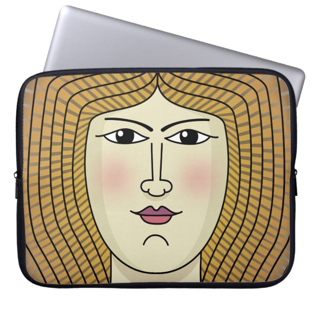 Woman Laptop Fodral (Framsidan)
