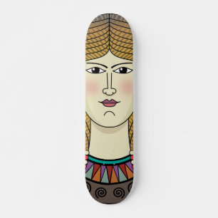 Woman Mini Skateboard Bräda 18,5 Cm
