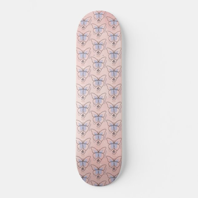 Woman Mini Skateboard Bräda 18,5 Cm (Framsida)