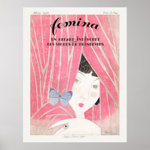 Woman Mode Magazine Poster
