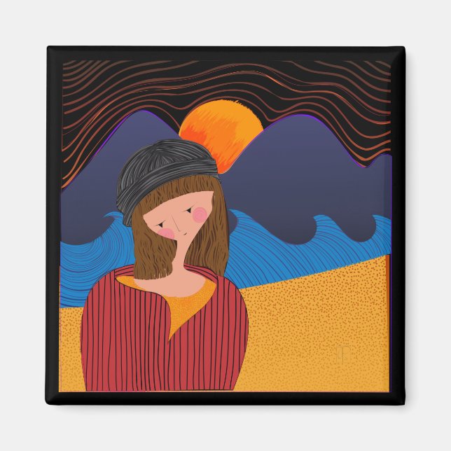 Woman News Magnet (Framsidan)