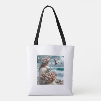 Woman Ocean Snö Leopard Tygkasse
