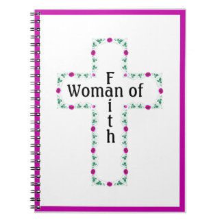 Woman of faith anteckningsbok