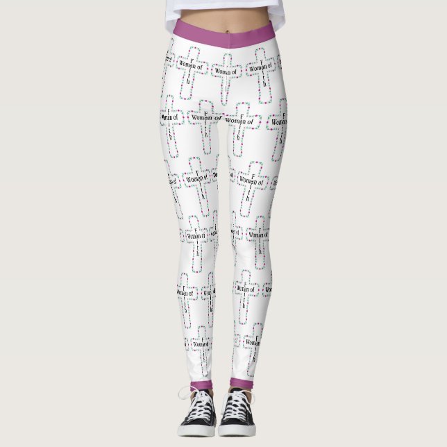 Woman of Faith Leggings (Framsida)