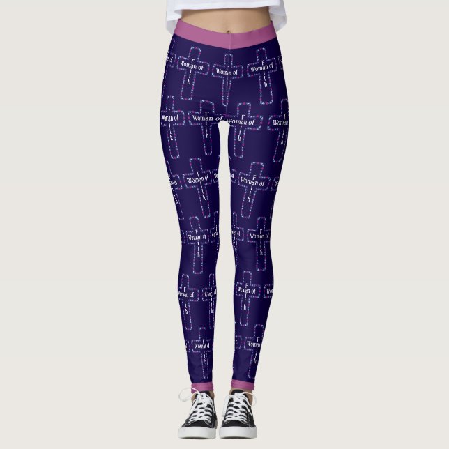 Woman of Faith Leggings (Framsida)