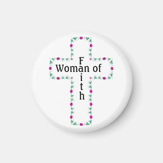 Woman of faith magnet