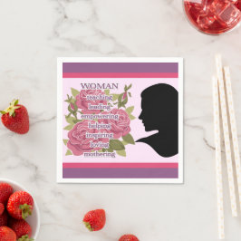 Woman Pappersservett