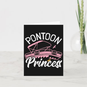 Woman Pontoon Boat Girl I Pontoon Princess Pontoon Kort