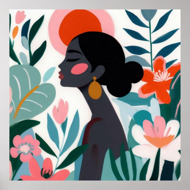 Woman Portugal Poster (Framsidan)