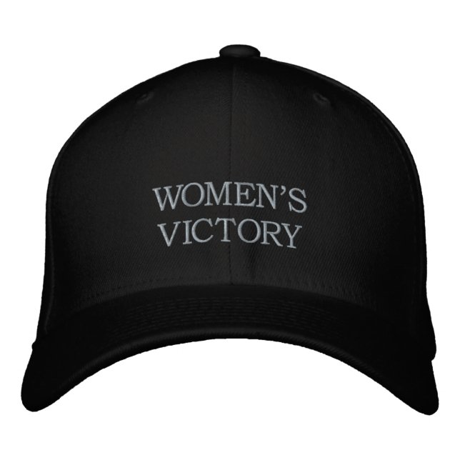 WOMAN POWER EMBROIDERED BASEBALL CAP BRODERAD KEPS (Framsida)