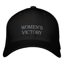 WOMAN POWER EMBROIDERED BASEBALL CAP
