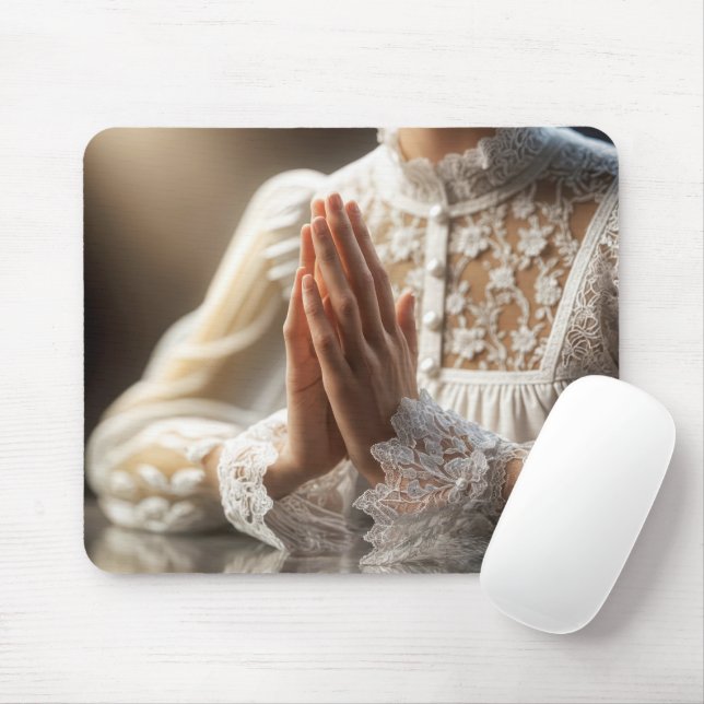 Woman Praying Musmatta (Med mus)