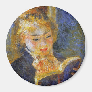 Woman Reading- Auguste Renoir Magnet