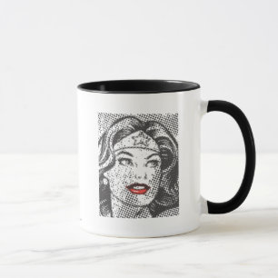 Woman Red Läppar Mugg