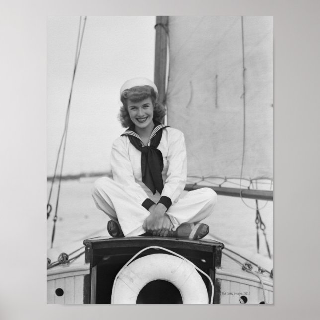 Woman Sailor Poster (Framsidan)