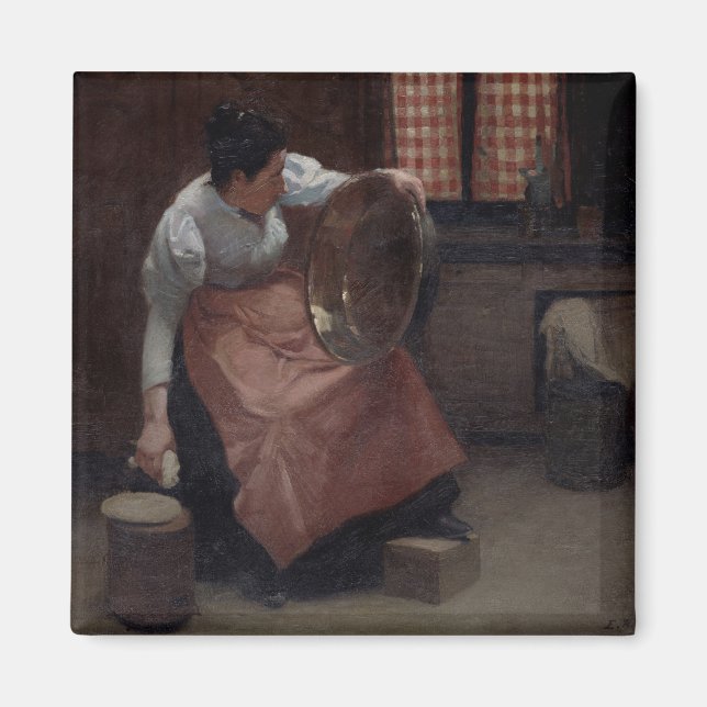 Woman Scouring Magnet (Framsidan)