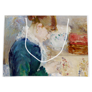 Woman Sewing, Berthe Morisot