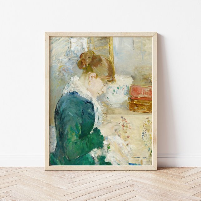 Woman Sewing | Berthe Morisot Poster (Skapare uppladdad)