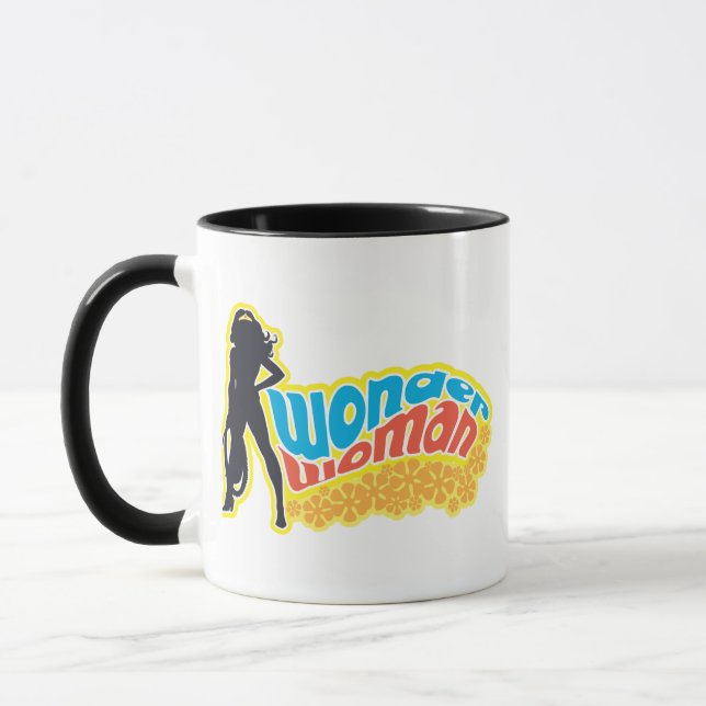  Woman Silhouette Mugg (Vänster)