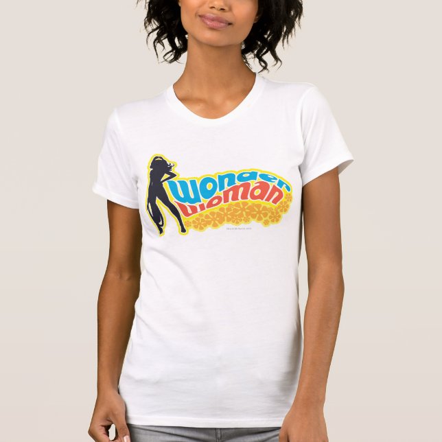  Woman Silhouette Tee Shirt (Framsida)