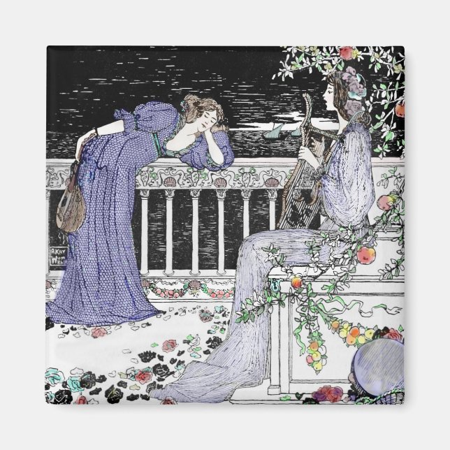 Woman Singing till hennes vän Magnet (Framsidan)