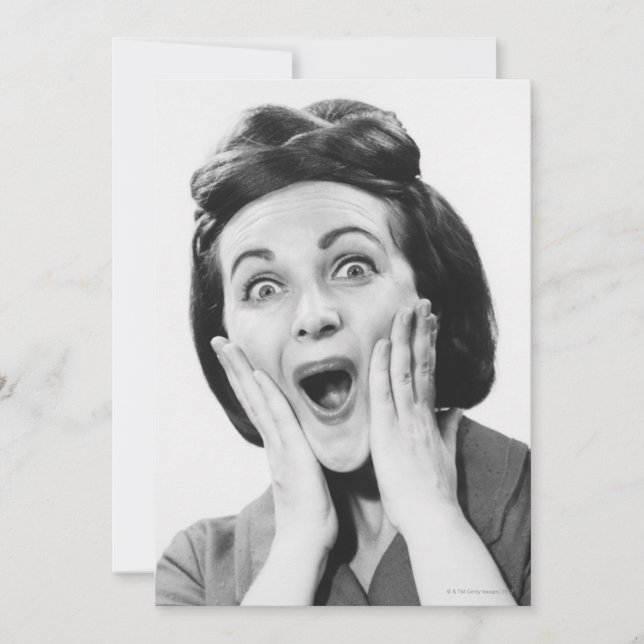 Woman Skapar Ansikte (Framsida)