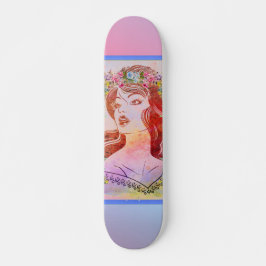 Woman Skateboard
