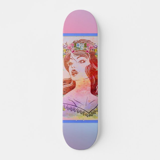 Woman Skateboard (Framsida)
