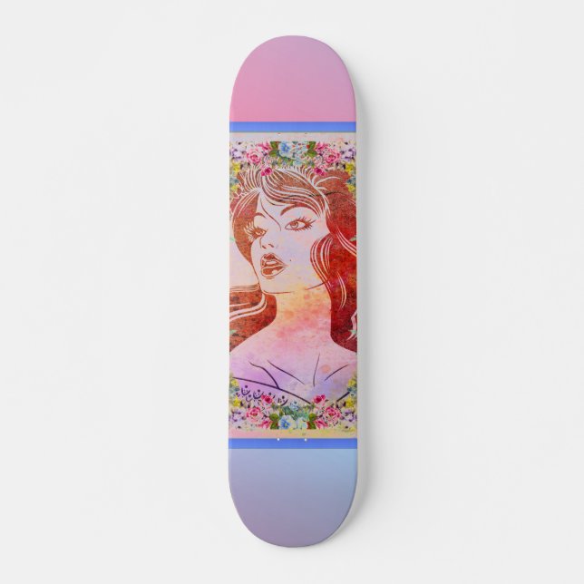 Woman Skateboard (Framsida)