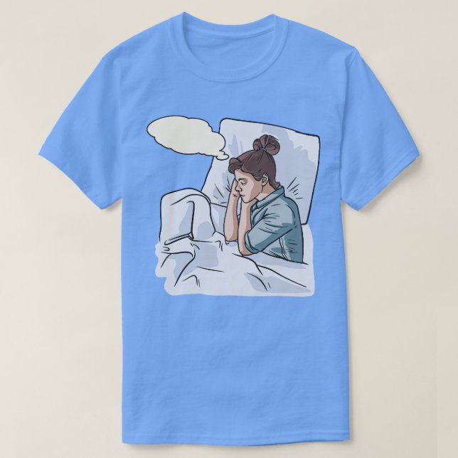 Woman Sleeping Dreaming Bubble Dream Dreams Svilol T Shirt (Design framsida)