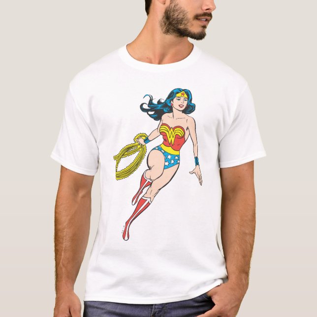  Woman Springa T-shirt (Framsida)