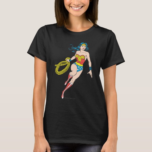  Woman Springa T-shirt (Framsida)