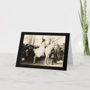 Woman Suffrage Parad 1913 Kort