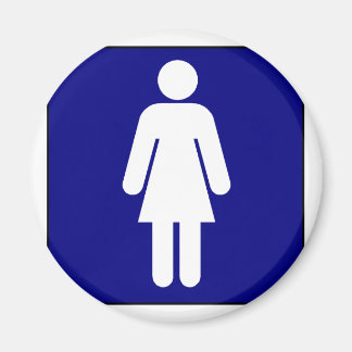 Woman Symbol Magnet