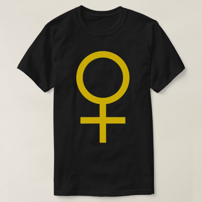 Woman Symbol T Shirt (Design framsida)