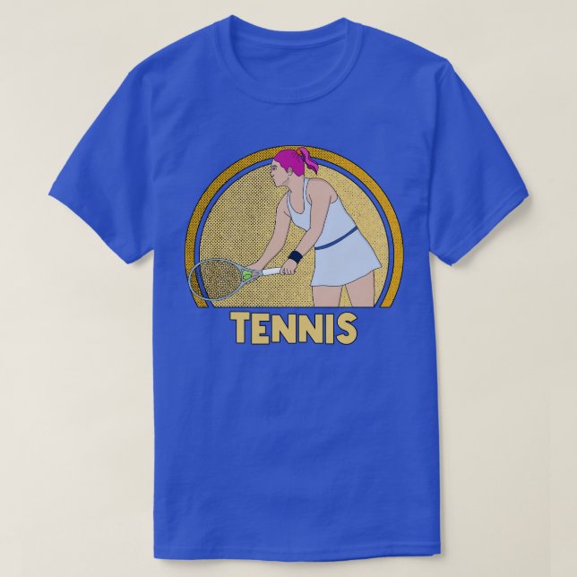 Woman Tennis 1 T Shirt (Design framsida)