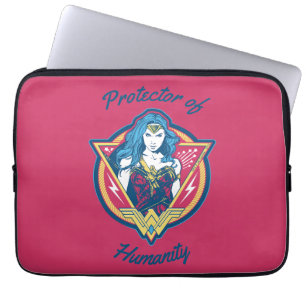  Woman Tri-Färg-grafikmall Laptop Fodral