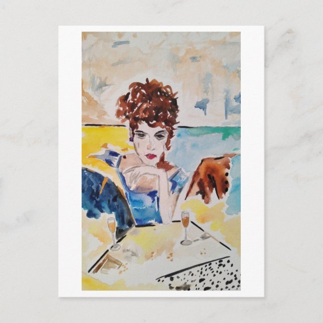 Woman Vykort (Framsida)