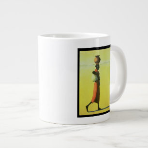 Woman Walking 1990 Jumbo Mugg