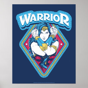 Woman Warrior Graphic Poster