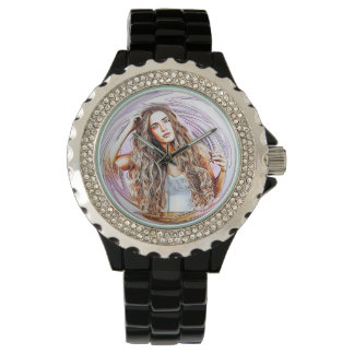 Woman Watch Enamel Band Mujer Reloj Esmalte Crysta Armbandsur